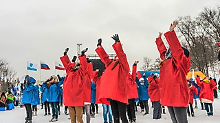 Городская лыжня 2018