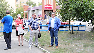 Открылась спортплощадка на улице Кавказской, д.д. 2,4