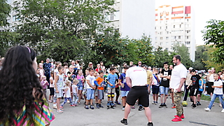 Открылась спортплощадка на улице Кавказской, д.д. 2,4