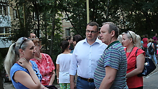 Открылась спортплощадка по ул. Чернышевского, 14