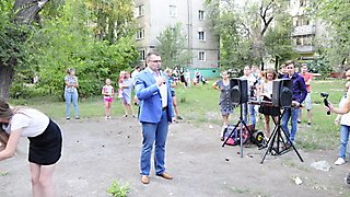 Открытие спортивной площадки по проспекту Энтузиастов №31А